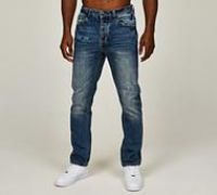 Alessandro Zavetti Mucchio Loose Stacked Denim Jean - Blue - Size 30