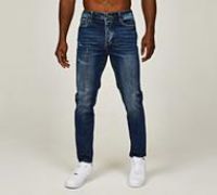 Alessandro Zavetti Delfino Carrot Fit Denim Jean - Blue - Size 28