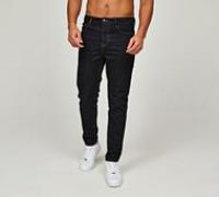 Alessandro Zavetti Quadratini Slim Tapered Denim Jean - Black - Size 30