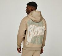 Dripmade Lotto Overhead Hoodie - Beige - Size L