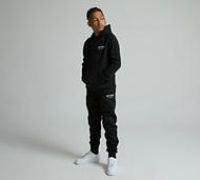 Mtissier Junior Konrad Overhead Hoodie - Black - Size L/B