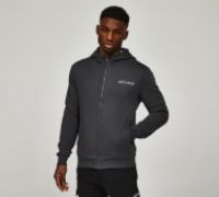 Mtissier Rayne Full Ziip Hoodie - Grey - Size L