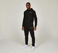 Mtissier Rayne Overhead Hooded Tracksuit - Black - Size S