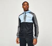 Mtissier Silvan Poly Full Zip Hoodie - Blue - Size S