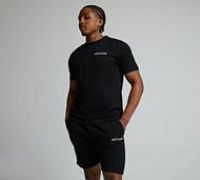 Mtissier Ennio T-Shirt and Short Set - Black - Size XL