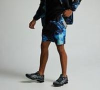 Monterrain Saturn Woven Short - Blue - Size XL