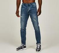 Celebre Slim Fit Washed Relax Fit Denim Jean - Blue - Size 32