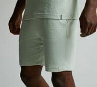 Celebre Jacquard Resort Short - Green - Size XS