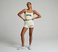 Forena Womens Designed For Comfort 3.5 Inch Short - Beige - Size XS