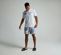 Dripmade Defiant AOP Swim Short - Grey - Size 2XL