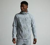Dripmade Dripmade Vandal Windbreaker Jacket - Grey - Size XL