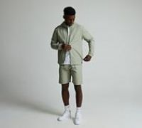 Dripmade Hoax Repeat Stitch Windbreaker - Green - Size L