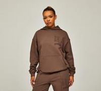 Dripmade Womens Orion Overhead Hoodie - Brown - Size M