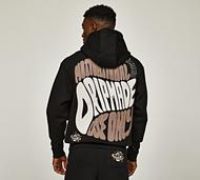 Dripmade Lotto Overhead Hoodie - Black - Size XS