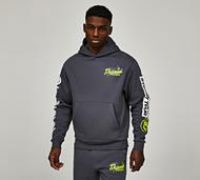 Dripmade Street Tour V3 Overhead Hoodie - Grey - Size S