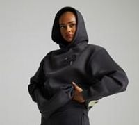Forena Womens More Soul Overhead Hoodie - Grey - Size XS
