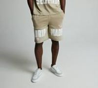 Dripmade Selfmade Applique Short - Beige - Size S