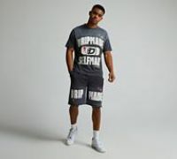 Dripmade Selfmade Applique Short - Grey - Size XS
