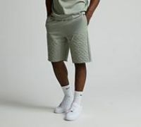 Dripmade Monogram Carpenter Fleece Short - Green - Size 2XL