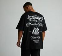 Authorized Members Club T-Shirt - Black - Size M