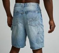 Authorized Carpenter Denim Short - Blue - Size 28