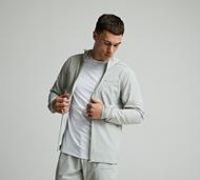 Monterrain Form Woven Running Jacket - Grey - Size XS