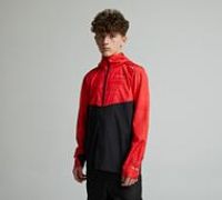 Monterrain Junior Bolt 2.0 Space Dye Windbreaker - Red - Size L/B