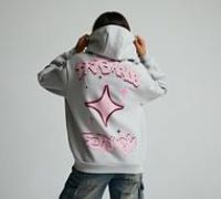 Dripmade Womens Abyss Overhead Hoodie - Grey - Size XS