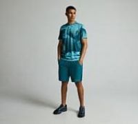 Monterrain Divide Woven Running Short - Blue - Size XXL
