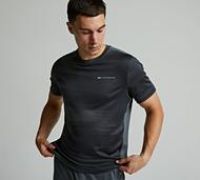 Monterrain Stability Jacquard T-Shirt - Black - Size XS