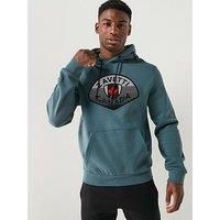 Zavetti Canada Botticini Classic Large Logo Hoodie - Dark Grey