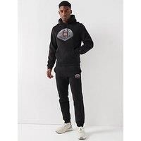 Zavetti Canada Botticini Classic Large Logo Tracksuit - Black