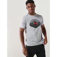Zavetti Canada Botticini Short Sleeve Classic Large Logo T-Shirt - Grey