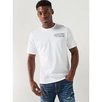 Alessandro Zavetti Arco Graphic Backprint T-Shirt - White
