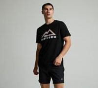 Alpyrex Alpine Glitch T-Shirt - Black - Size M