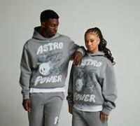 Epic Kid Unisex Astro Overhead Hoodie - Grey - Size S