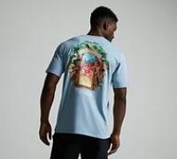 Alessandro Zavetti Arco T-Shirt - Blue - Size XL