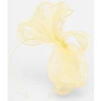 Quiz Lemon Loop Feather Headband Fascinator