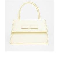 Quiz Lemon Top Handle Bag