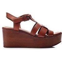 'Quizette' Leather Wedges