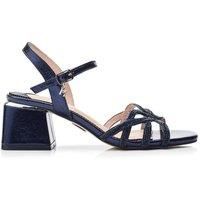 Moda In Pelle Women's Rihannon Faux Leather Block Heeled Sandals