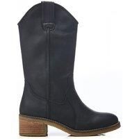 'Dana' Leather Heeled Boots