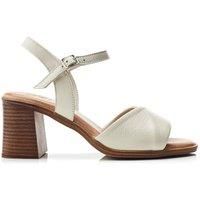 Moda in Pelle Women/'s Lanie Cameo Leather Block Heeled Open Toe Sandals 4