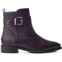 Moda In Pelle Women's Obernai Leather Faux Lined Block Heeled Ankle Boots