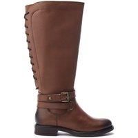 Moda in Pelle Women/'s Somain Tan Leather Knee High Boots 3