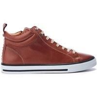Moda In Pelle Women's Aleize Leather High Top Trainers