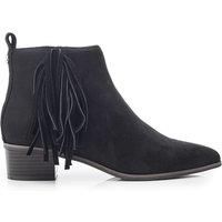 Moda In Pelle Women's Pichon Block Heeled Tassle Ankle Boots