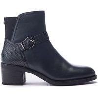 Moda in Pelle Women/'s Leighton Navy Leather Ankle Boots 7