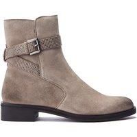 Moda In Pelle Women's Panazol Suede Block Heeled Ankle Boots