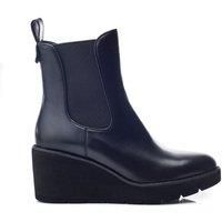 Moda In Pelle Women's Allby Black Wedge Heeled Ankle Boots